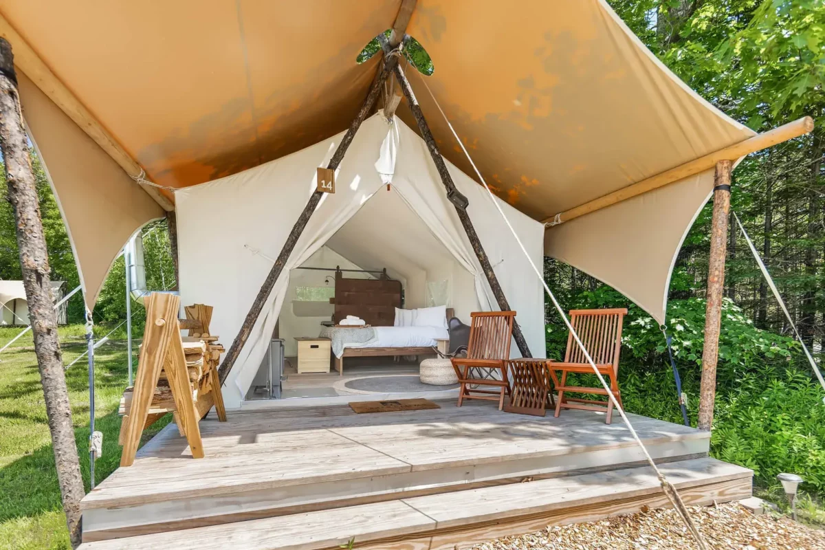 Family Glamping for 4